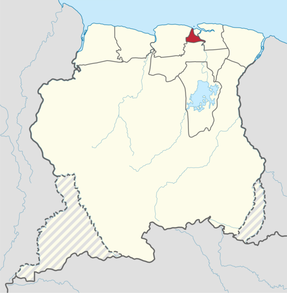 Wanica in Suriname (+claims)