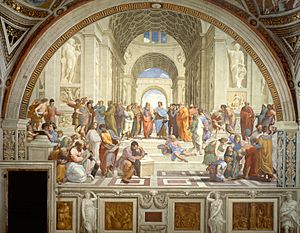 Archivo:"The School of Athens" by Raffaello Sanzio da Urbino