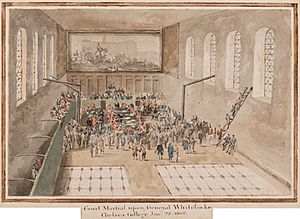 Archivo:Anon - Court Martial upon General Whitelocke- Chelsea College, Jan.28th 1808