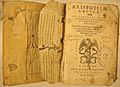 Aristoteles Logica 1570 Biblioteca Huelva