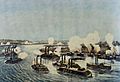 Bombardment and capture of Island Number Ten on the Mississippi River, April 7, 1862