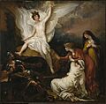 Brooklyn Museum - The Women at the Sepulchre (The Angel at the Tomb of Christ) - Benjamin West - overall