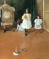 Chase William Merritt Ring Toss 1896