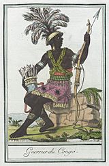 Archivo:Costumes de Differents Pays, 'Guerrier du Congo' LACMA M.83.190.318