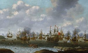 Dutch Attack on the Medway, June 1667 van Soest RMG BHC0295.jpg