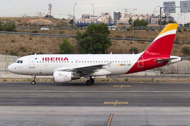 EC-JAZ A319 Iberia MAD
