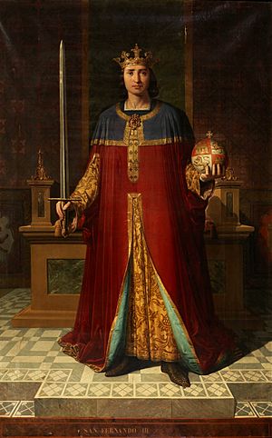 Archivo:Fernando III el Santo, rey de Castilla y León (Museo del Prado)