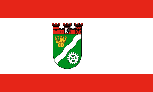 Flagge Bezirk Marzahn-Hellersdorf