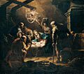 Gaspare Diziani - Adoration of the Shepherds - WGA6357