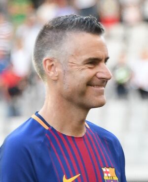 Archivo:Generația de Aur vs Barcelona Legends (0-2) 2018 Sports Festival - meciul amintirilor. (52809838847) (cropped)