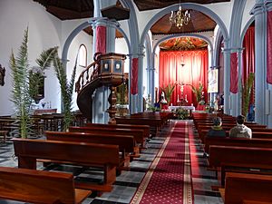 Archivo:Interior de la iglesia de la Concepción, Valverde, El Hierro, Canarias, España