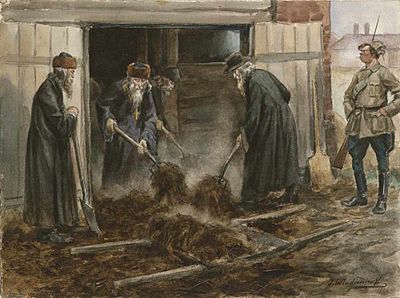 Archivo:Ivan Vladimirov russian-clergy-on-forced-labor-1919