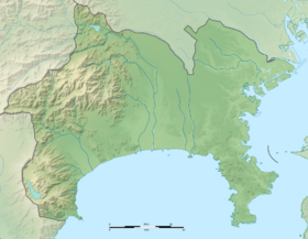 Golfo (o bahía) de Sagami ubicada en Prefectura de Kanagawa
