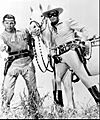 Lone Ranger and Tonto with Silver 1960