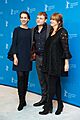 MJK34505 Polly Staniford, Max Riemelt and Cate Shortland (Berlin Syndrome, Berlinale 2017)