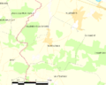 Map commune FR insee code 89332