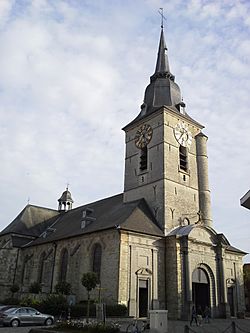 Parochiekerk Onze-Lieve-Vrouw Kerkstraat Merchtem Belgium.jpg