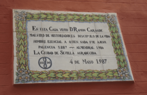 Archivo:Ramón Carande Sevilla