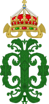 Archivo:Royal Monogram of King Ferdinand I of Bulgaria, Variant 3