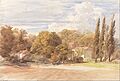 Samuel Palmer - Kensington Gardens - Google Art Project