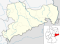 Saxony location map G