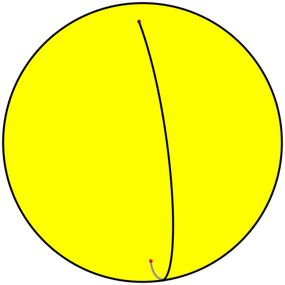 Spherical henagonal hosohedron