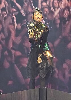 Su-metal performing with Babymetal in Amsterdam 13 May 2025.jpg