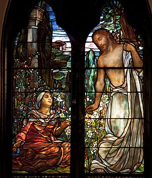 Archivo:Tiffany stained glass at St. Paul's Selma 01