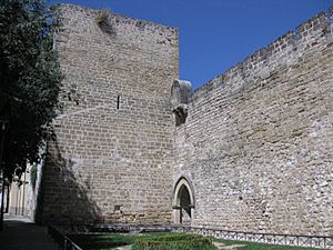 Archivo:085 Muralla, torre i Portillo del Santo Cristo