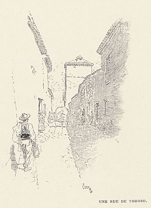 Archivo:1901, Au pays de Don Quichotte, Une rue de Toboso, Vierge