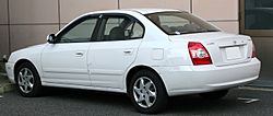 2003 Hyundai Elantra 1.8GL rear