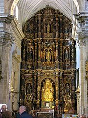 Archivo:793 Església de San Isidoro el Real, pl. Constitución (Oviedo), retaule major