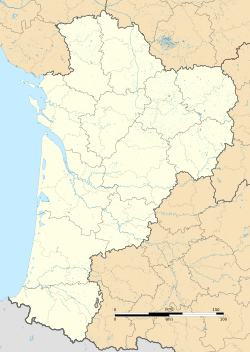 Poitiers ubicada en Nueva Aquitania