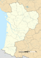 Aquitaine-Limousin-Poitou-Charentes region location map