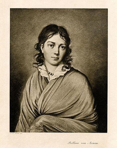 Bettina von Arnim portrait
