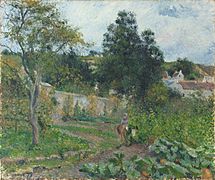 Camille Pissarro Jardin potager à l’Ermitage Pontoise