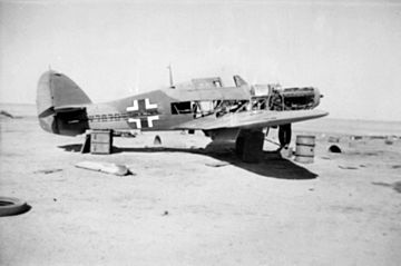 Archivo:Captured Hurricane recaptured at Gambut 1942