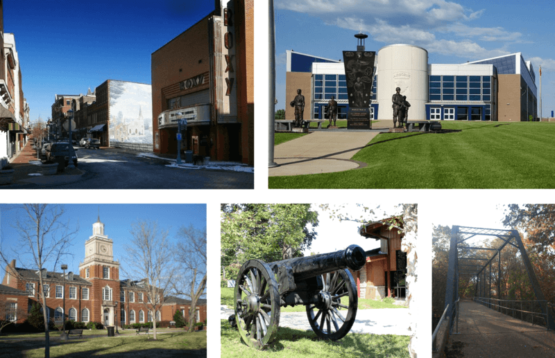 Clarksville collage