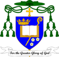 Coat of Arms of Bishop Cirilo Flores