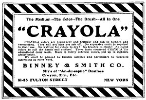 Archivo:Crayola Ad 1905