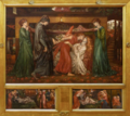 Dante's Dream-Rossetti (replica with predella)