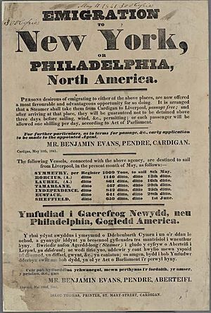 Archivo:Emigration To New York 1841