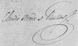 Archivo:Firma de Claudio Martínez de Pinillos