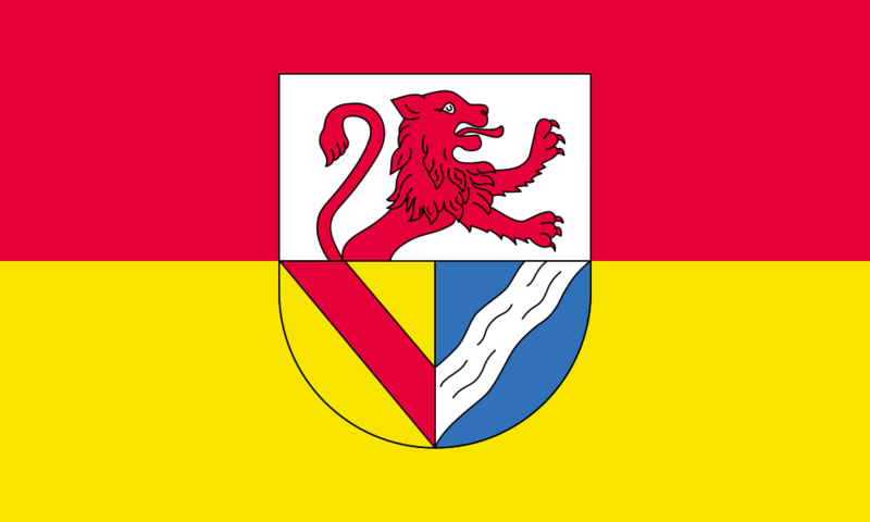 Flagge Landkreis Lörrach