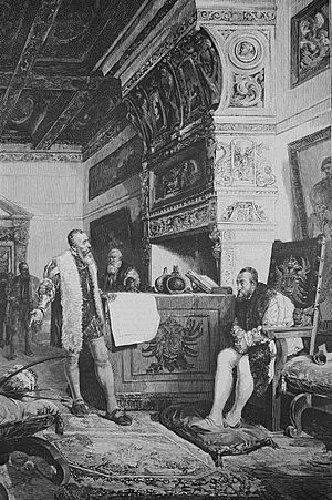 Archivo:Francisco Pizarro ante Carlos V