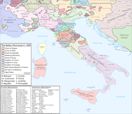 Archivo:Italy in 1499