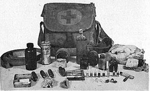 Archivo:Japanese World War II first aid kit