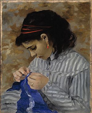 Archivo:Lise Sewing - 1866