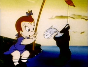 Archivo:Little Audrey en una escena de 'The Seapreme Court'