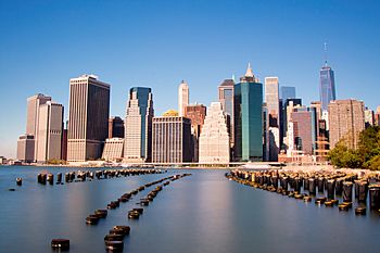 Archivo:Lower Manhattan viewed from Brooklyn